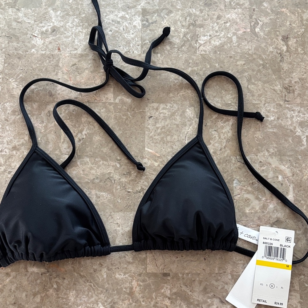 Salt + Cove Midnight Bikini Top